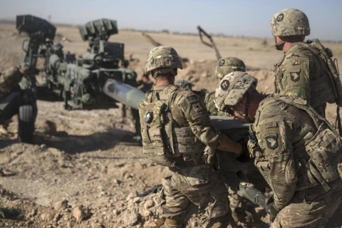 Lực lượng Mỹ tại Afghanistan. (Ảnh: AP)