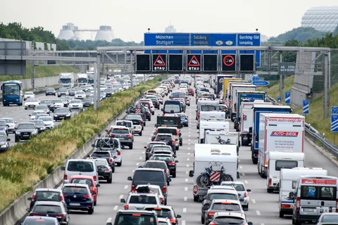 Đức hiện chưa có giới hạn về tốc độ lưu thông trên đường cao tốc. (Ảnh: DPA)