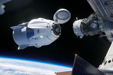 Tàu vận tải Dragon của SpaceX. (Ảnh: Nasa/SpaceX)
