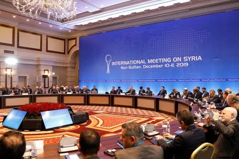 Cuộc thảo luận về Syria tại Kazakhstan. (Ảnh: Reuters)