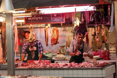 Xuất khẩu thịt tại Thái Lan tăng mạnh. (Ảnh: Pinterest)