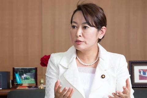 Bộ trưởng Tư pháp Nhật Bản Masako Mori. (Ảnh: Getty)