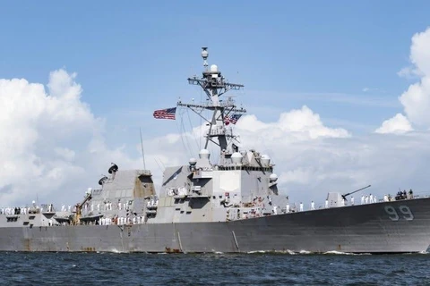 Tàu USS Farragut. (Ảnh: Hải quân Mỹ)