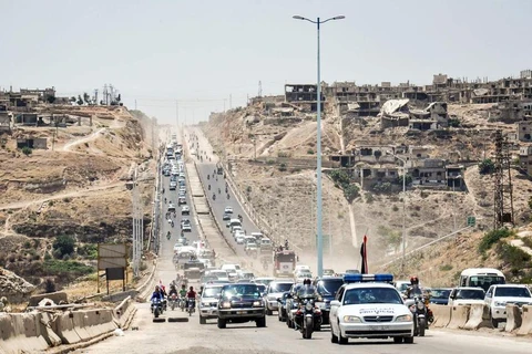 Quân đội chính phủ Syria kiểm soát hoàn toàn tuyến cao tốc chiến lược