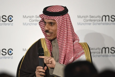 Ngoại trưởng Saudi Arabia Faisal bin Farhan Al Saud. (Ảnh: AFP/ TTXVN)