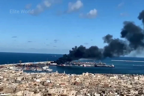 Libya: Lực lượng LNA tấn công cảng biển ở thủ đô Tripoli