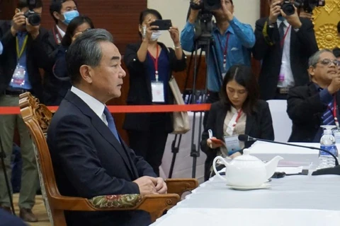 Ngoại trưởng Trung Quốc Vương Nghị. (Ảnh: AFP)