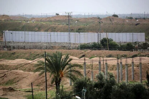 Ai Cập bắt đầu xây tường biên giới ở khu vực giáp ranh Dải Gaza
