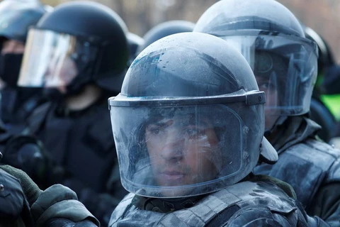 Cảnh sát chống bạo động Ukraine