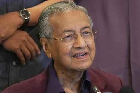Thủ tướng Malaysia Mahathir Mohamad. (Ảnh: AP)