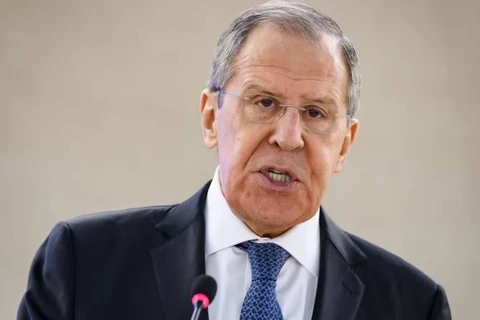 Ngoại trưởng Nga Sergei Lavrov. (Ảnh: AFP)