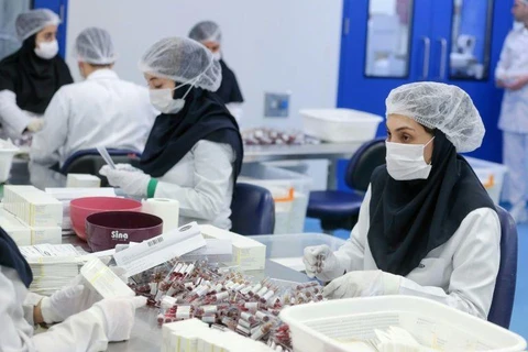 Một nhà máy sản xuất thuốc ung thư tại Iran.