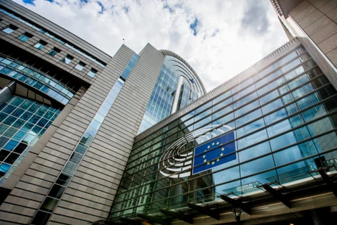 Trụ sở EP ở Brussels. (Ảnh: EPA)