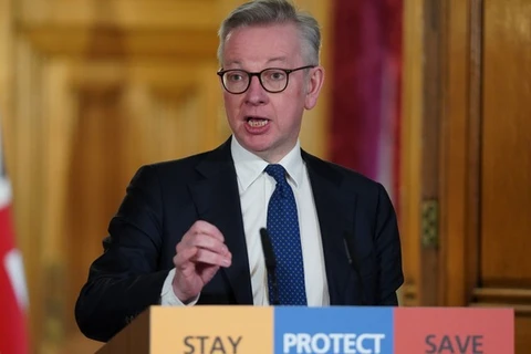 Bộ trưởng Văn phòng Nội các Anh Michael Gove. (Ảnh: ITV)