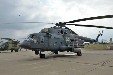 Trực thăng quân sự Mi-8 của Không quân Nga. (Ảnh: Wikipedia)