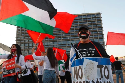 Israel: Biểu tình quy mô lớn phản đối kế hoạch sáp nhập khu Bờ Tây