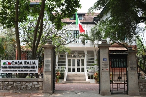 Trung tâm Văn hóa và Thương hiệu Italy tại Việt Nam. (Ảnh: Tasteem)