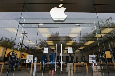 Một cửa hàng Apple Store ở Mỹ. (Ảnh: EPA/EFE)