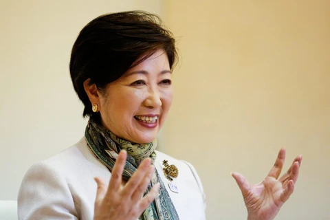 Thị trưởng Tokyo Yuriko Koike. (Ảnh: Reuters)