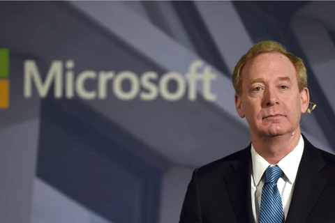 Chủ tịch tập đoàn công nghệ Microsoft Brad Smith. (Ảnh: Getty)