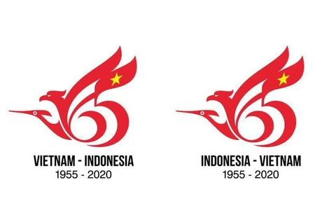 Logo đạt giải của tác giả Trần Hoài Đức. (Ảnh: ĐSQ Việt Nam tại Jakarta)