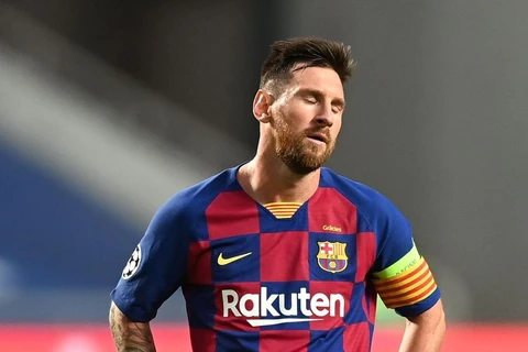 Messi đã quá chán nản với Barcelona. (Ảnh: Getty)