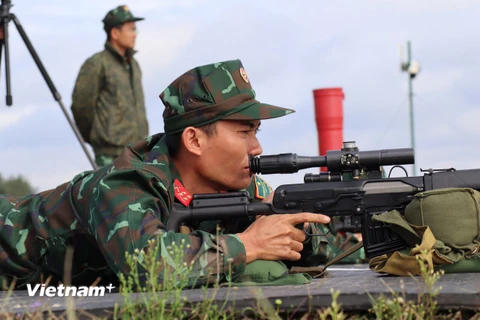 Xạ thủ Việt Nam lập thành tích tại Army Games chào mừng Quốc khánh