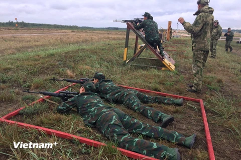 Xạ thủ Việt Nam lập thành tích tại Army Games