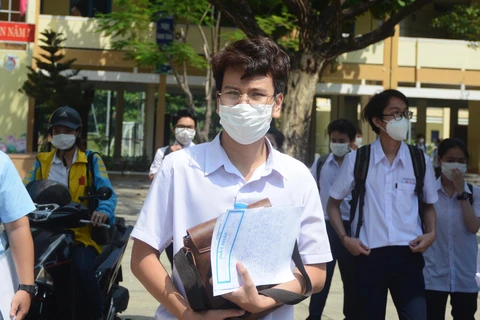 Đà Nẵng: Các thí sinh yên tâm trong buổi thi đầu tiên của đợt hai