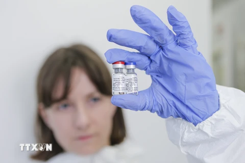 Vắcxin ngừa COVID-19 của Nga do Viện Gamaleya nghiên cứu và phát triển. (Ảnh: AFP/TTXVN)