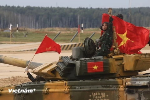 Việt Nam vô địch bảng 2 nội dung xe tăng tại Army Games 2020