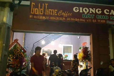 Một cửa hàng trong hệ thống "cà phê phân quyền" của công ty Gold Time. (Ảnh: Facebook)
