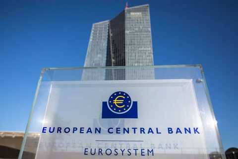 Trụ sở của ECB. (Ảnh: EPA)