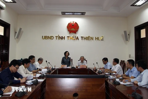 Trưởng ban Dân vận TW chia sẻ mất mát với Thừa Thiên-Huế sau mưa lũ
