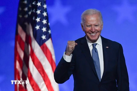 Ứng cử viên đảng Dân chủ Joe Biden. (Ảnh: AFP/TTXVN)