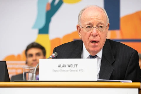 Phó Tổng Giám đốc WTO Alan Wolff. (Ảnh: WTO)