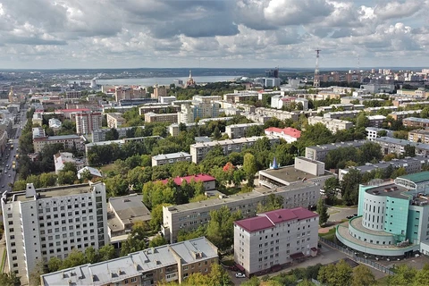 Một góc thành phố Izhevsk của CH Udmurtia. (Ảnh: Wikivoyage)