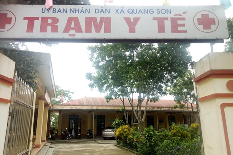 Trạm y tế xã Quang Sơn, Tam Điệp, Ninh Bình. (Ảnh: Facebook)