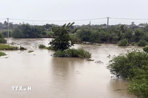 Ninh Thuận chịu thiệt hại nghiêm trọng do mưa lũ, sạt lở nhiều nơi