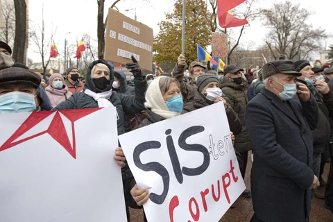 Moldova: Căng thẳng leo thang, người dân đòi Quốc hội giải thể