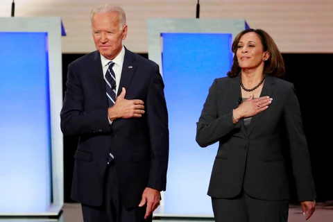 Ông Joe Biden và bà Kamala Harris. (Ảnh: Reuters)