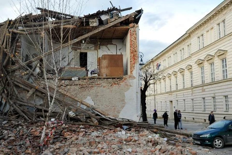 Croatia: Lực lượng cứu hộ ráo riết tìm kiếm nạn nhân động đất