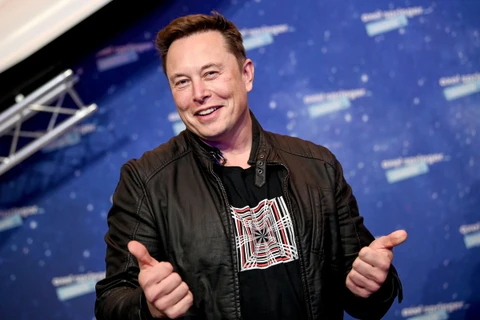 Elon Musk đã trở thành người giàu nhất thế giới. (Ảnh: Getty)