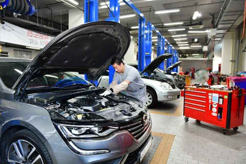 Nhà máy của Renault Samsung Motors. (Ảnh: Korea Herald)