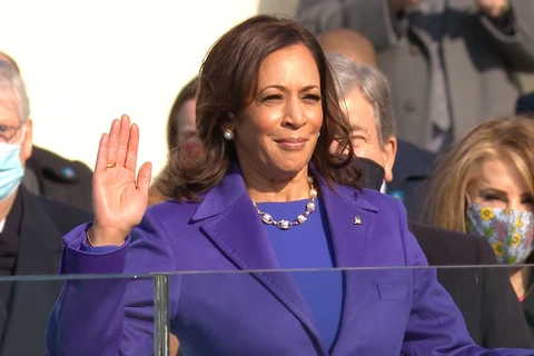 Phó Tổng thống Mỹ Kamala Harris. (Ảnh: Bay Area News Group)