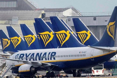 Ryanair chịu nhiều thiệt hại do COVID-19. (Ảnh: AFP/Getty)