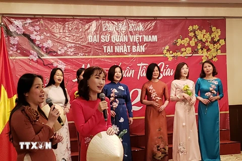 Người Việt Nam ở Nhật Bản đón Tết cổ truyền Tân Sửu