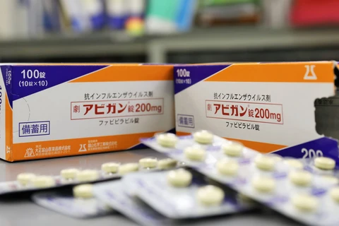 Thuốc điều trị cúm Avigan của Fujifilm. (Ảnh: Nikkei)