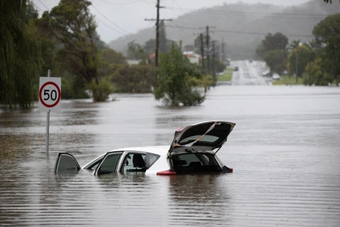 Hình ảnh bang New South Wales trải qua đợt lũ lụt lịch sử