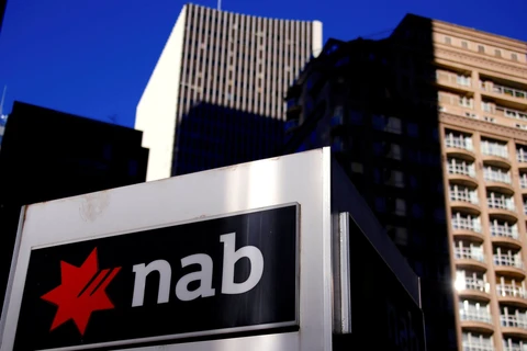 Một chi nhánh của ngân hàng NAB. (Ảnh: Reuters)